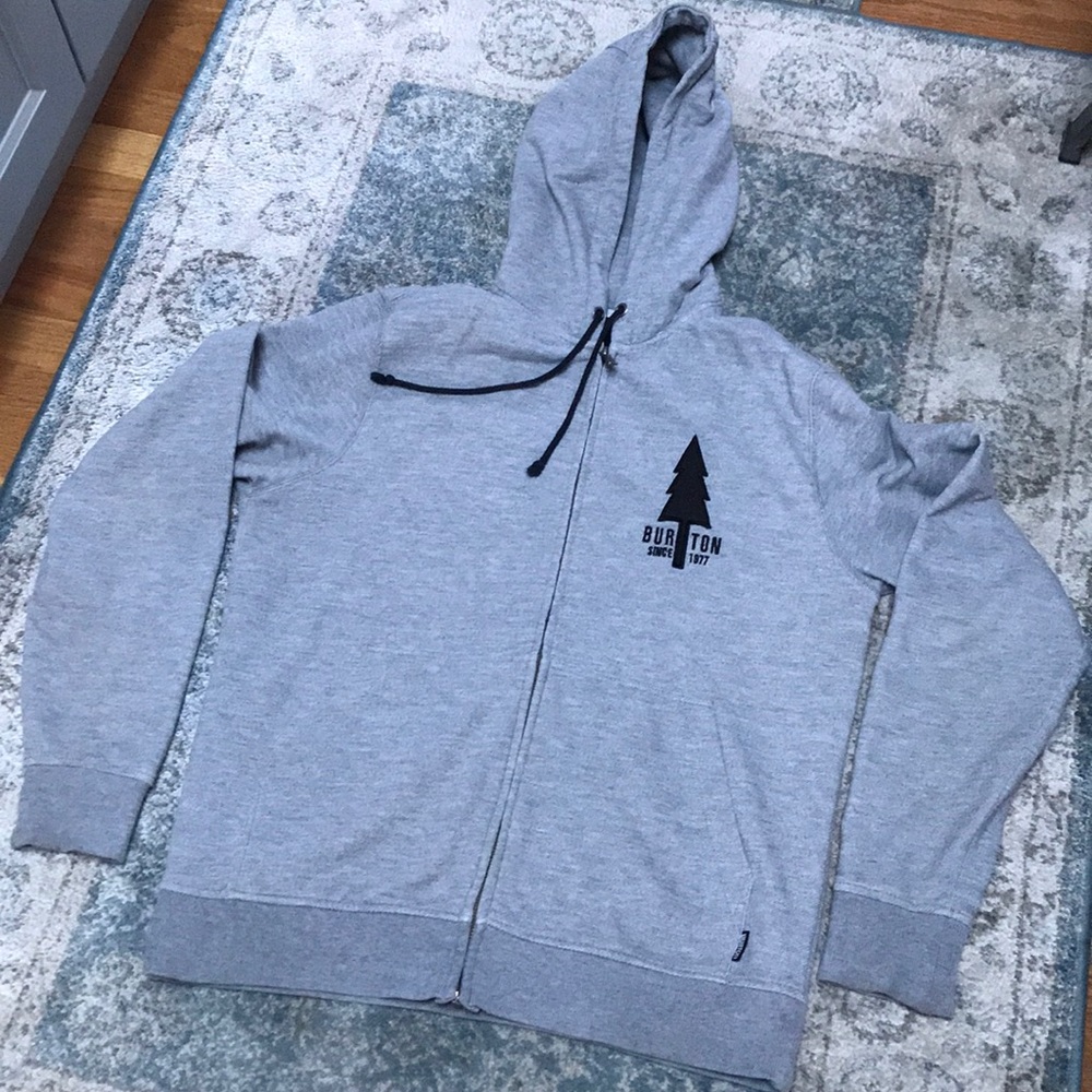 BURTON zip up hoodie